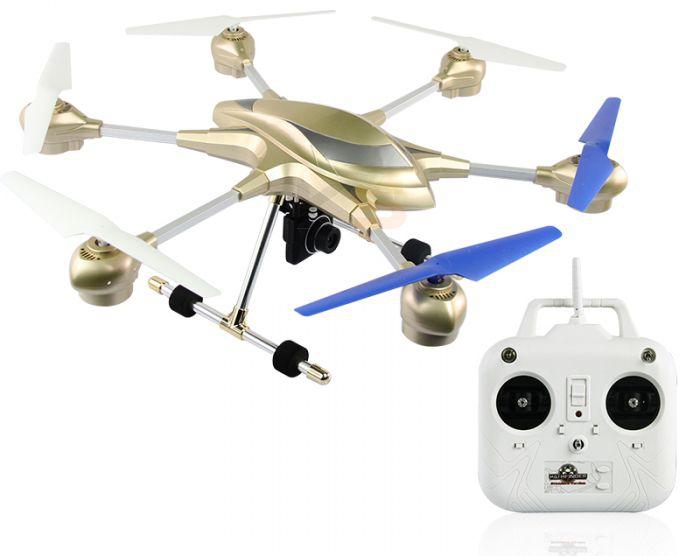 HJ W609 - 7 4.5 Channel 2.4GHz RC 6 - Rotor Quadcopter with HD 2.0MP Camera 3D Eversion Aircraft+4GB SD Card