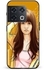 Protective Case Cover For OnePlus 10 Pro Girl Posing Design Multicolour