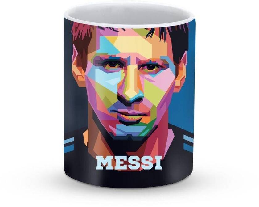 Mug 11Oz Ceramic Mug Poly Messi