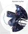 Babyhug Cosy Cosmo Stroller With Reversible Handle & Back Pocket - Navy Blue