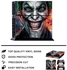 eWINNER Vinyl Decal Film Killer Clown Decal Skin Cover Sticker for PS4 Console & Controller