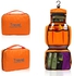 Organizing Pouch for Creams, Shaving and Toilet Utensils and Cosmetics - Orange