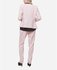 ESLA Set Of Plain Jacket & Straight Pants - Light Pink