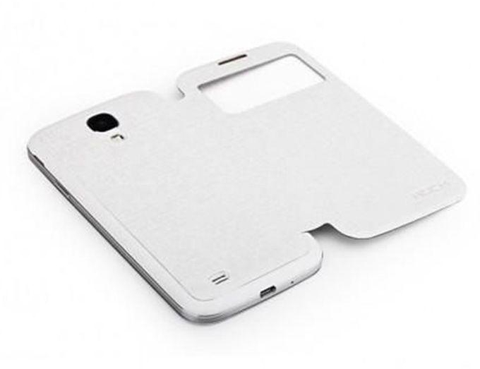 Rock 1211341 Flip Cover For Samsung Galaxy S4 - White