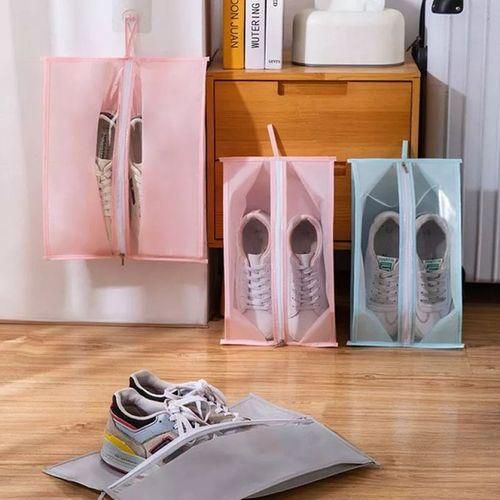 Generic Travel Zipper Dust Boot Bag Slipper Water Proof Shoe Bag