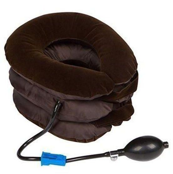 Neck Cervical Traction Device - Brown