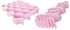 one year warranty_Other Plastic Drawer Partition Set - 8 Pieces, Pink