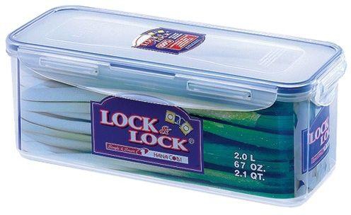 Lock & Lock HPL844 Rectangular Food Container 2 Liter (Tray)