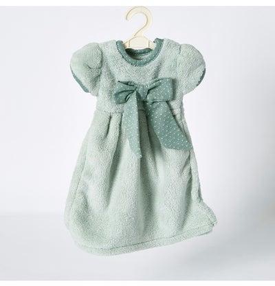 Polyester Hand Towel Green 33x18cm
