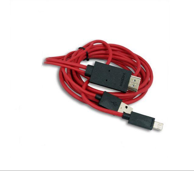 MHL Micro USB to HDMI CABLE FOR SAMSUNG S2 i9100 I9220 I9225 HTC ONE X XL