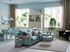 VIMLE 3-seat sofa with chaise longue, With wide armrests/Saxemara light blue - IKEA