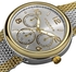 Akribos Xxiv Women's Ak559yg Quartz Multi-function Stainless Steel Mesh Bracelet Watch