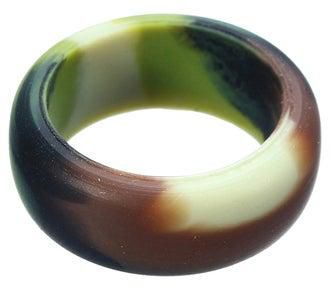 Creative Polished Hypoallergenic Crossfit Silicone Rubber Ring