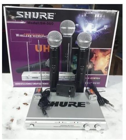 Shure SH-500 Wireless MICROPHONE SH-500 FR LIVE USE