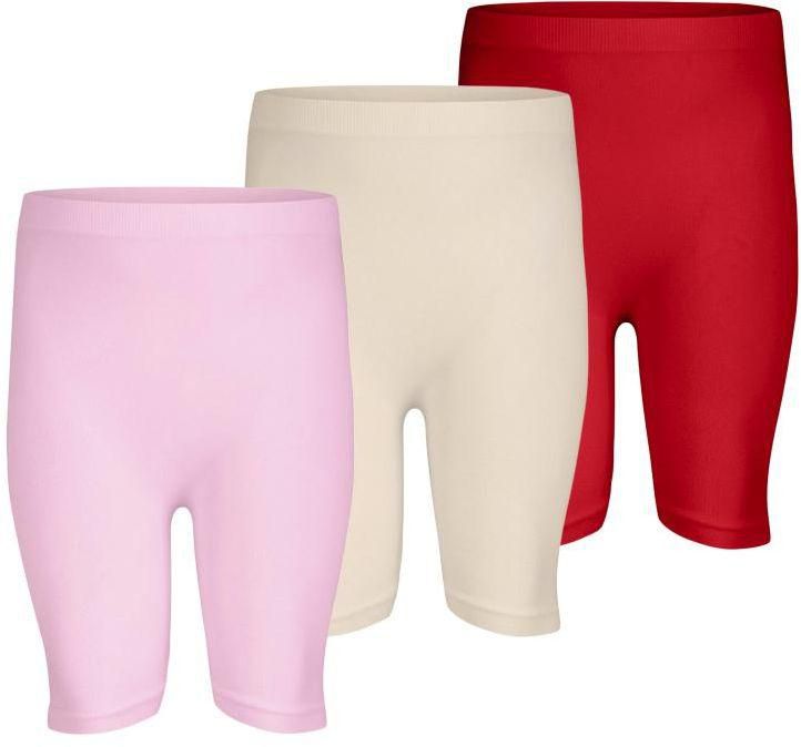 Silvy Set Of 3 Casual Shorts For Girls - Multicolor, 10 To 12 Years
