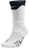 NikeGrip Power Crew Basketball Socks - White