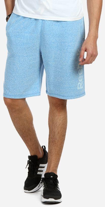 Reebok Casual Solid Shorts - Baby Blue