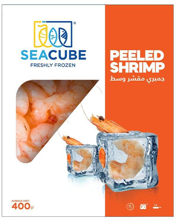 SeaCube Medium Peeled Shrimp  - 400 gm