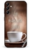Protective Case Cover For Samsung Galaxy A14 5G/A14 Life Begins with Coffee Design Multicolour
