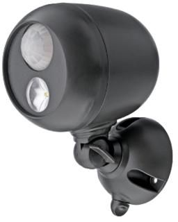 Mr Beams SMB360 Wireless Motion Sensor LED Spotlight Dark Brown