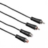 Hama 00122278 Audio Extension Cable - 2 Rca Plugs - 2 Rca Sockets - 5.0 M