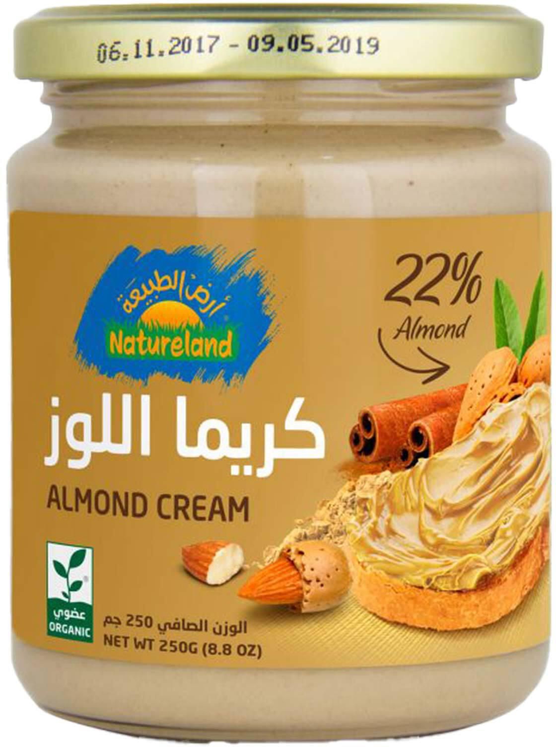 Natureland Almond Cream 250g