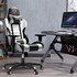 Gaming Chair - Furgle Gamer Chair - Office Chair - 4D Gamer Ergonomic Adjustable Swivel Chair Gaming Chair - Swing Mode - with Headrest and Lumbar Support (WB)