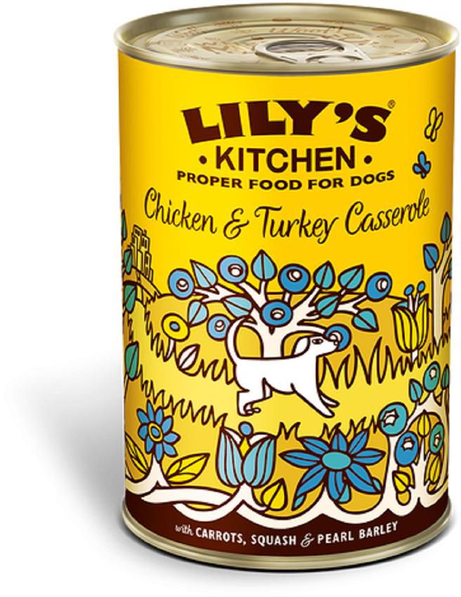 Lily's Kitchen Chicken & Turkey Casserole - 400g