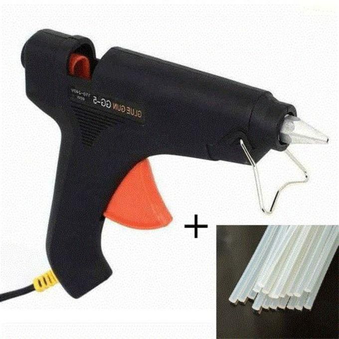 60 Watts Hot Melt Glue Gun +FREE 10 Glue Sticks