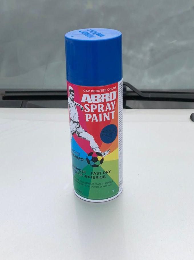 Abro Aerosol Spray Paint Medium Blue X 2pcs