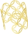 Emma European Designs KC Gold Plated Bangle Bracelet [EG26]