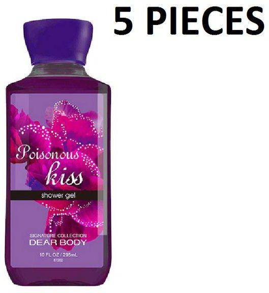 Dear Body Poisonous Kiss (Set Of 5 Shower Gels)