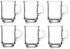 Generic AC0357 Set of Teacups - 6 Pcs