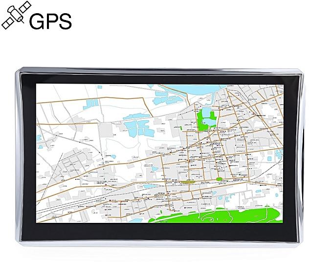 Generic X7 7 inch Truck Car GPS Navigation Navigator with Free Maps Win CE 6.0 / Touch Screen / E-book / Video / Audio / Game Player