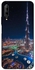 Night View Of Downtown Protective Case Cover For Huawei Y9S Multicolour