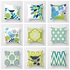 Modern Flowery Decorative Throw Pillow Cover- Aqua , Teal, Green 7 Home Decor