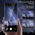 For Ultra Thin Camera Lens 9H Tempered Glass With Aluminum Edge For Samsung Galaxy S22 Ultra (Black, Pack Of 3+2)