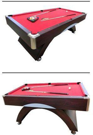 8ft Standard Snooker Board With Complete Accessories.