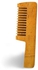 Hair Brush -Soft -Silver+Wooden Comb By Hand-Wide Teeth-Small Size
