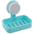 Trovec Suction Type - Bathroom Soap Dish - Blue