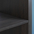 KALLAX TV bench - black-brown 147x60 cm