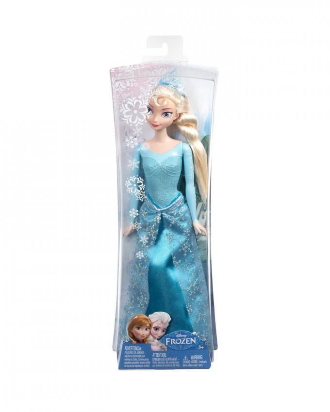 Mattel Disney Frozen Sparkle Princess Elsa Doll - Blue