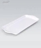 Large Serving Platter Large Serving Tray - Rectangular White Serving Trays for Party, Sushi, Oven Safe Dinnerware Set