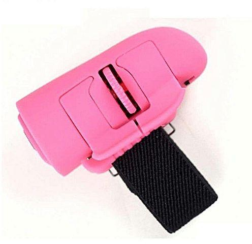 Generic Optical Handheld Finger Ring Mouse - Pink