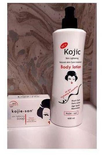 Kojic Skin Lightening/ Brightening Kojie San Soap & Lotion-.