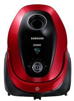 Samsung SC20M2530WR Vacuum Cleaner - Dust Bag 2.5 L - 2000 Watt - Red/Black