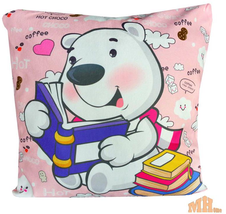 Mayleehome Maylee HIgh Quality Printed Smart Bear Pillow Cases