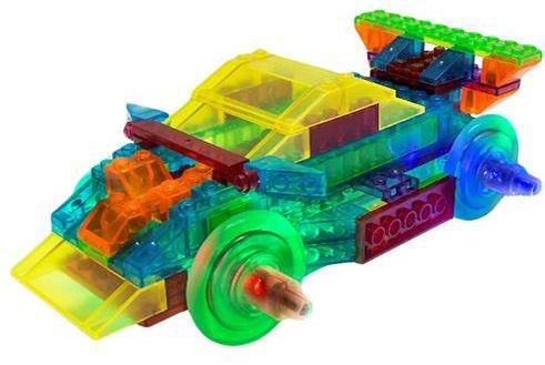 Laser Pegs Runners Sports Car 8 in 1 PB1410B Building Set