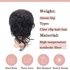 Goodern 2 Pcs Messy Bun Hair Extensions Claw Clip Bun Hair Pieces Synthetic Curly Hair Bun Wig Claw in Short Ponytails Hairpieces Updo Hair Scrunchie Chignon for Women Girls Travel Daily Wear-Black