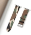 Compatible with Apple Watch Ultra/Ultra2/42mm/44mm/45mm/49mm Camouflaged PU Leather Strap for iWatch Series 7/6/SE/5/4/3/2/1 Women Men (Army Green)